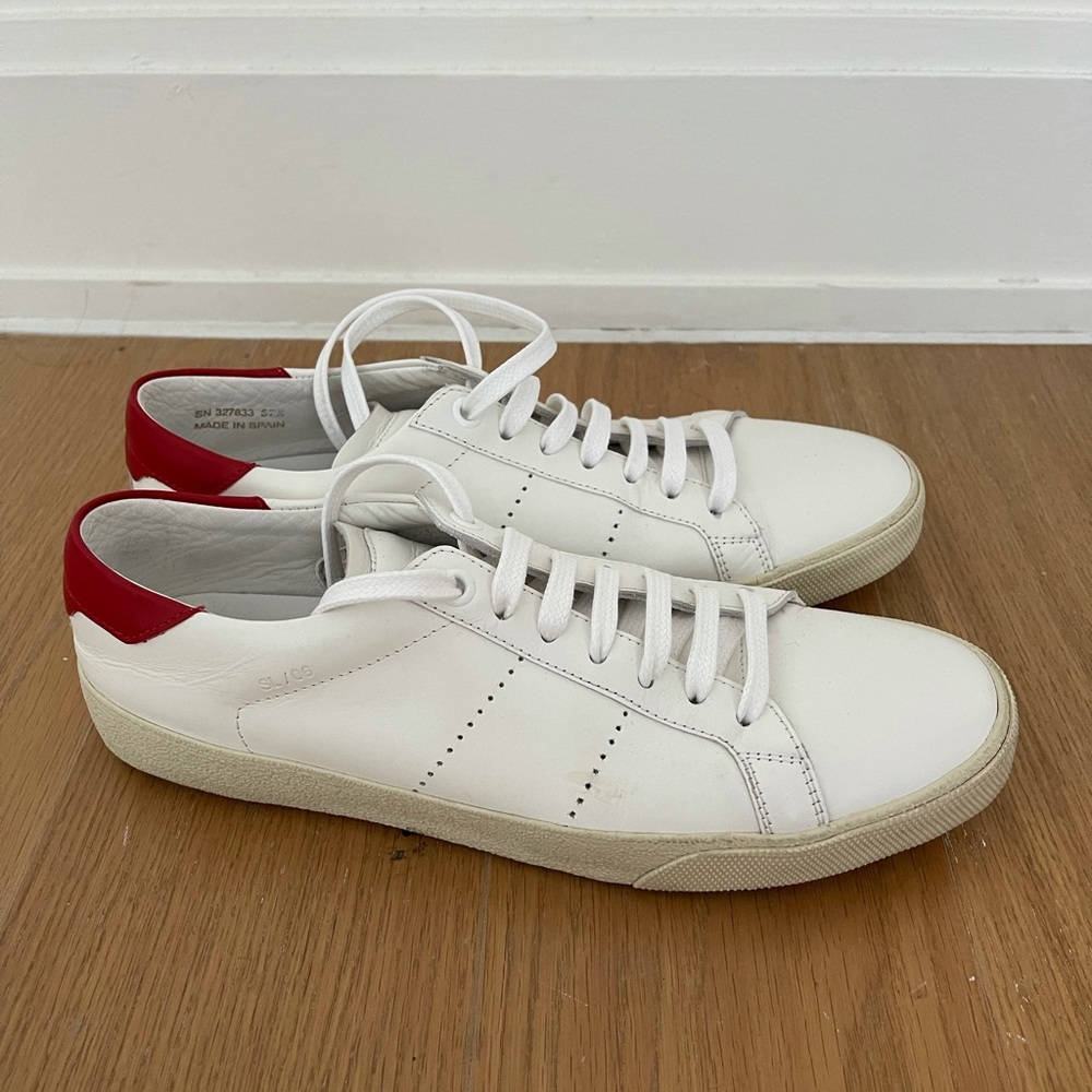 Saint Laurent Court Classic Sneakers - Picture 3 of 4